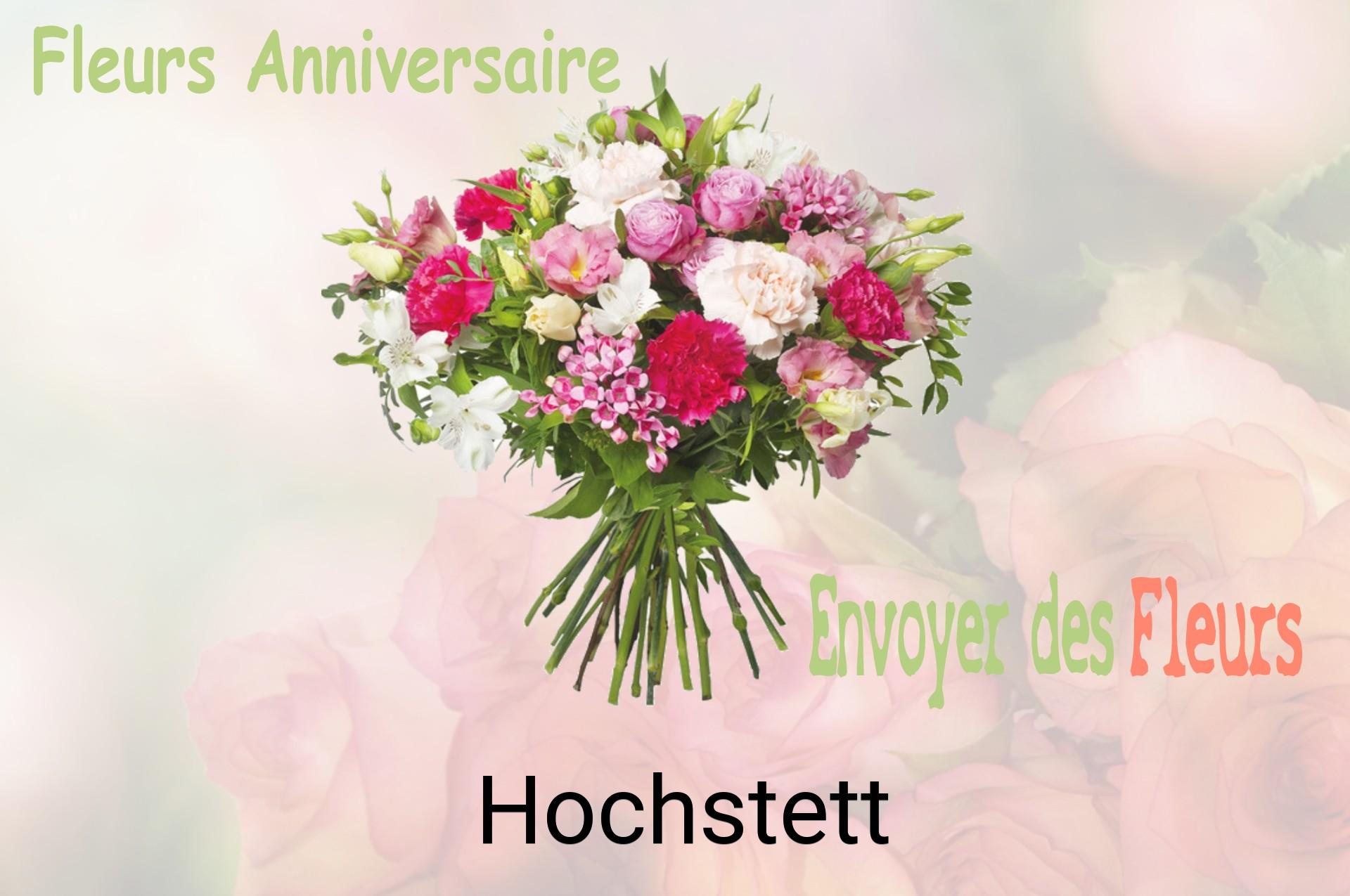 Bouquet de fleurs d’anniversaire livré à Hochstett